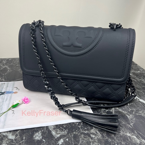 NWOT Tory Burch FLEMING MATTE CONVERTIBLE SHOULDER BAG - Picture 4 of 14